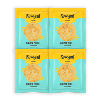 Ginger Chilli Khakhra Pack of 4 (800gm)